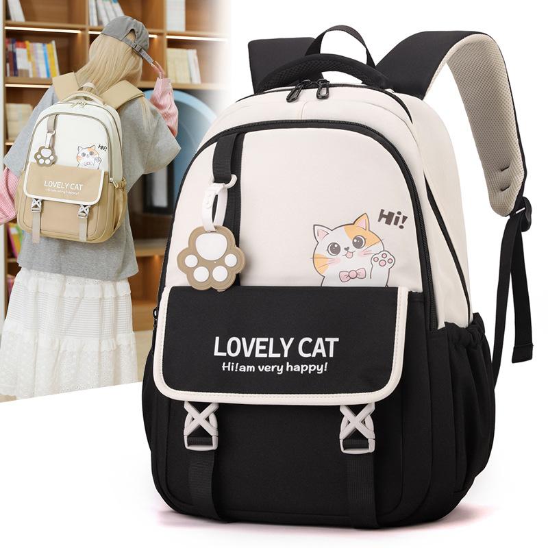 Lightweight Schoolbag for Primary School Students In Grades 3 To 6, Burden-reducing Backpack for Junior High School Students, New High-value Backpack.