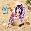 Sexy Doll Print Beach Towel, Versatile Lightweight Absorbent Beach Towel for Pool Surf Yoga Bathroom, Perfect Birthday Holiday Gift