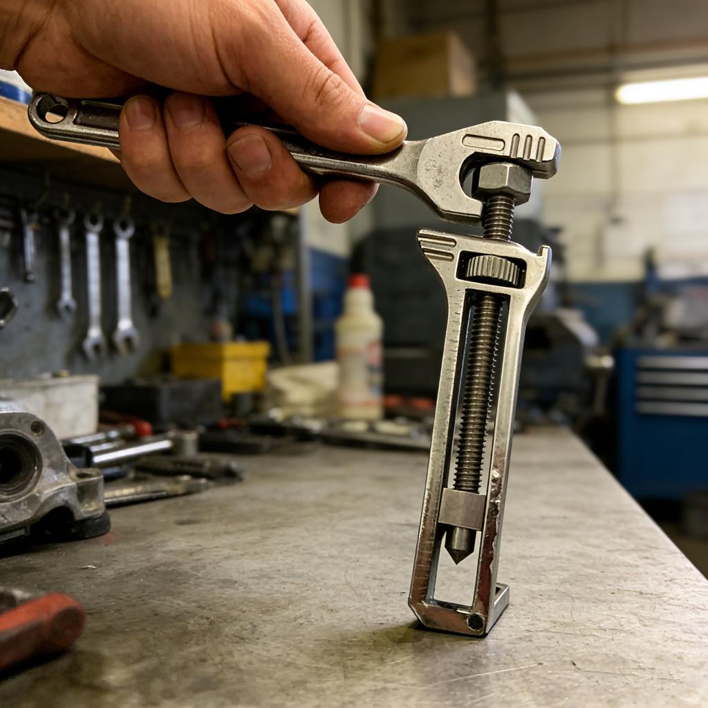 Multi Functional Auxiliary Tool Made Of Compact Titanium Alloy