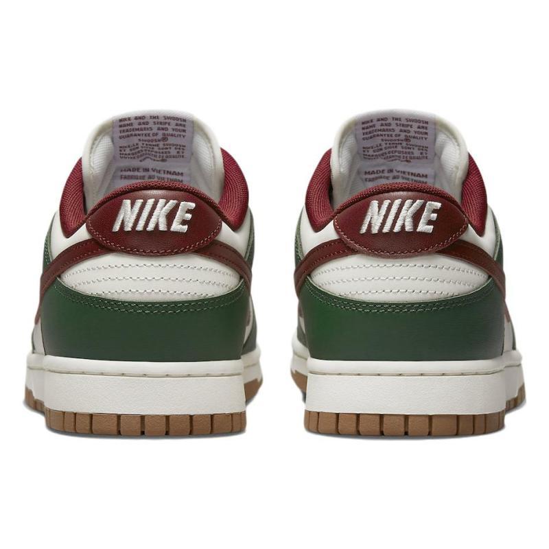 Nike Dunk Low 'Gorge Green Team Red' Skate Shoes Sneakers FB7160-161