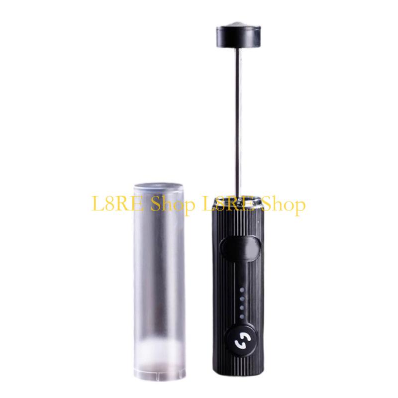 L8RE Milk Frother Handheld Mixer Wireless Handheld Miniature Maker Whisk Mixer for Coffee Beverages and Baking Needs