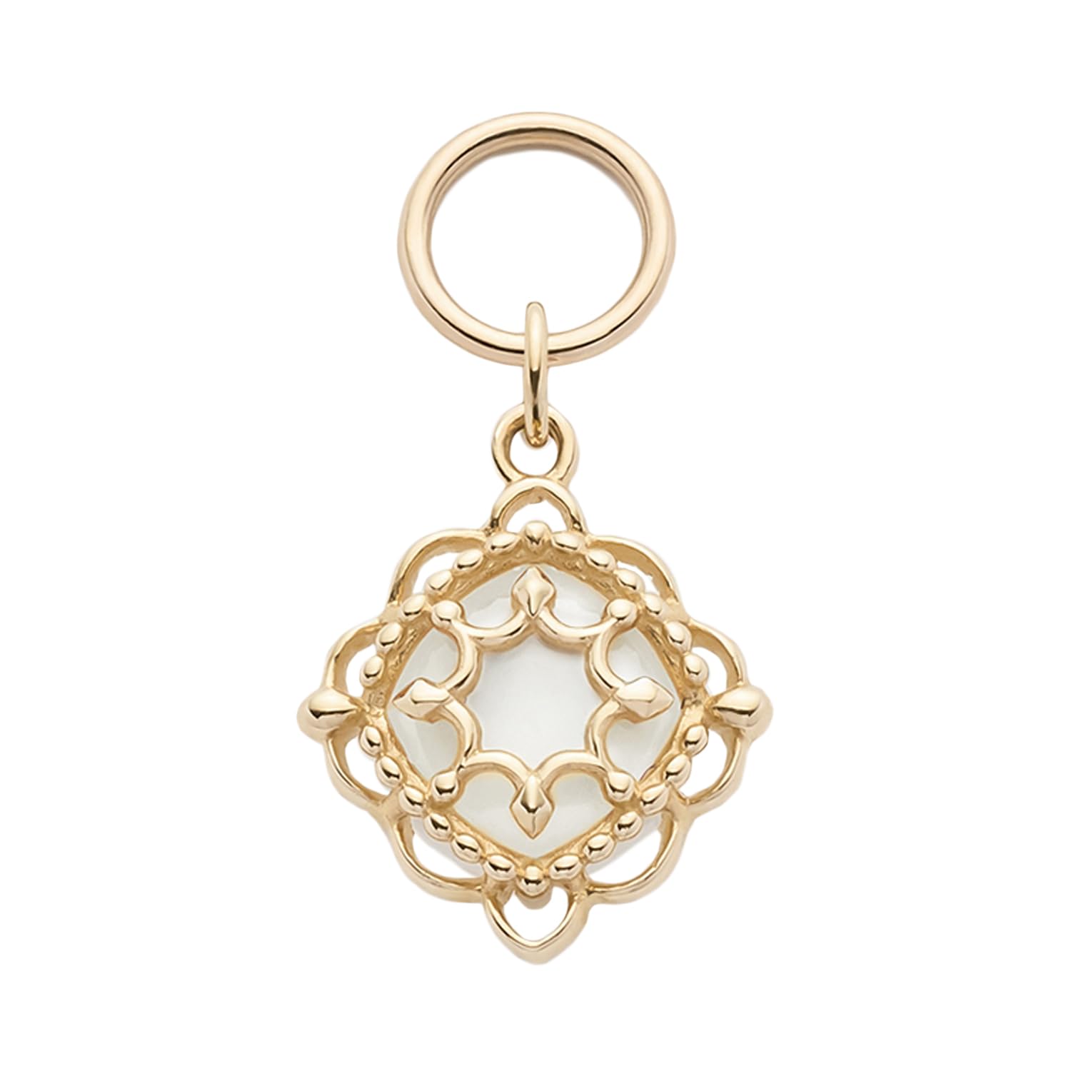

Tiny Charm K10 Charm 3024111700808999 [NOJESS] Quartz/Shell - білий