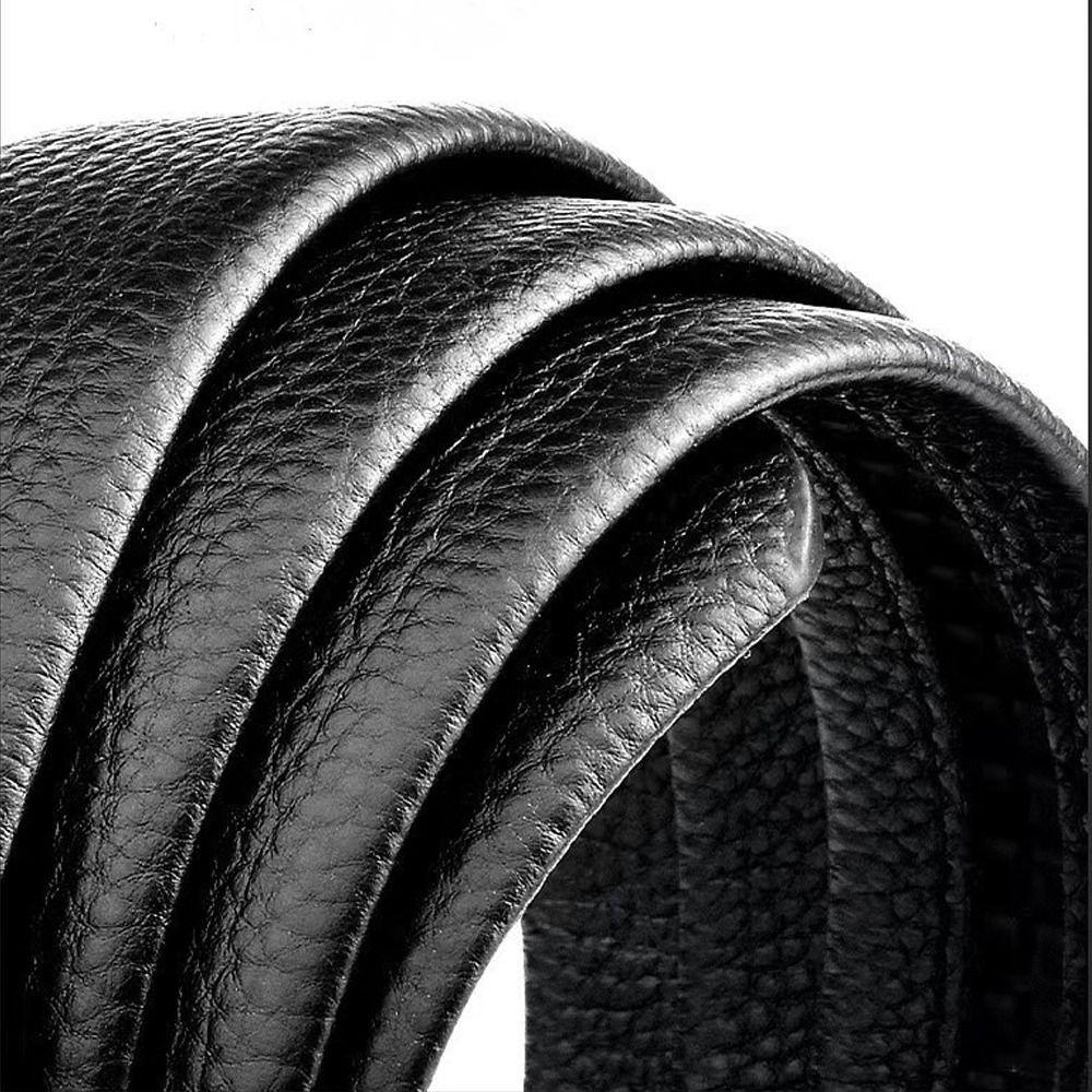 Soft Replacement Craft DIY Classic Waistband 3.5cm Waistband Non-porous Girdle Leather Belt