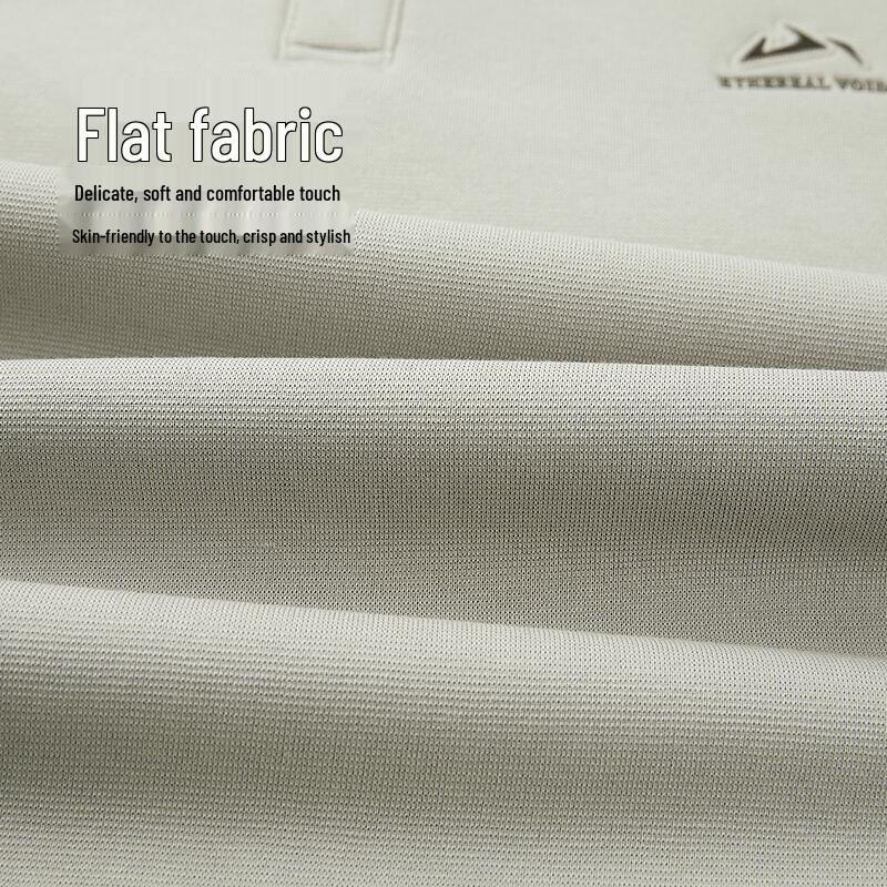 HLA Men's Fleece-Lined Loose Fit Winter Polo Shirt