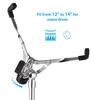 Snare Drum Stand Foldable Detachable Bracket 22mm Pipe Diameter Adjustable Height Tripod Snare