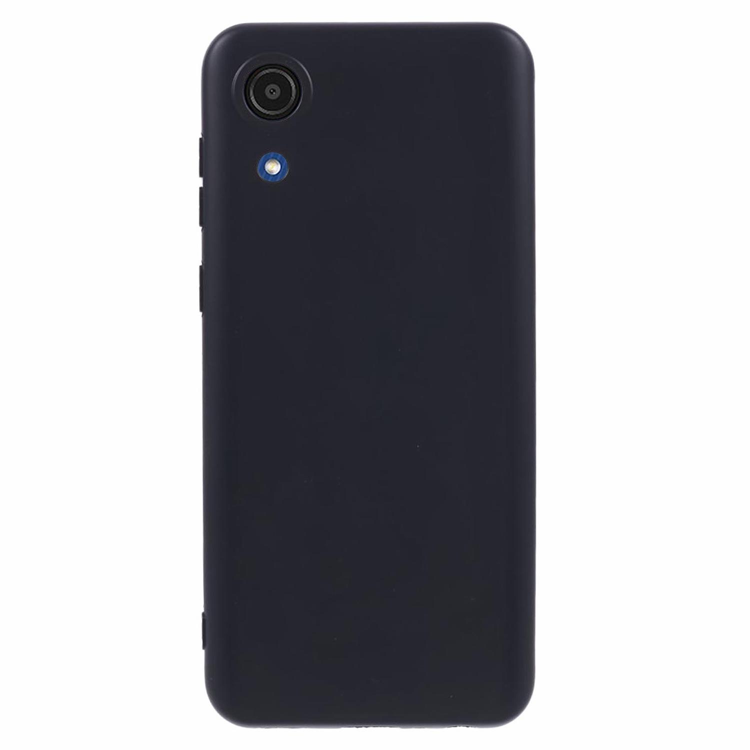 

Для Samsung Galaxy A03 Core Чохол з ТПУ Точні вирізи Захист камери Чохол для телефону Black