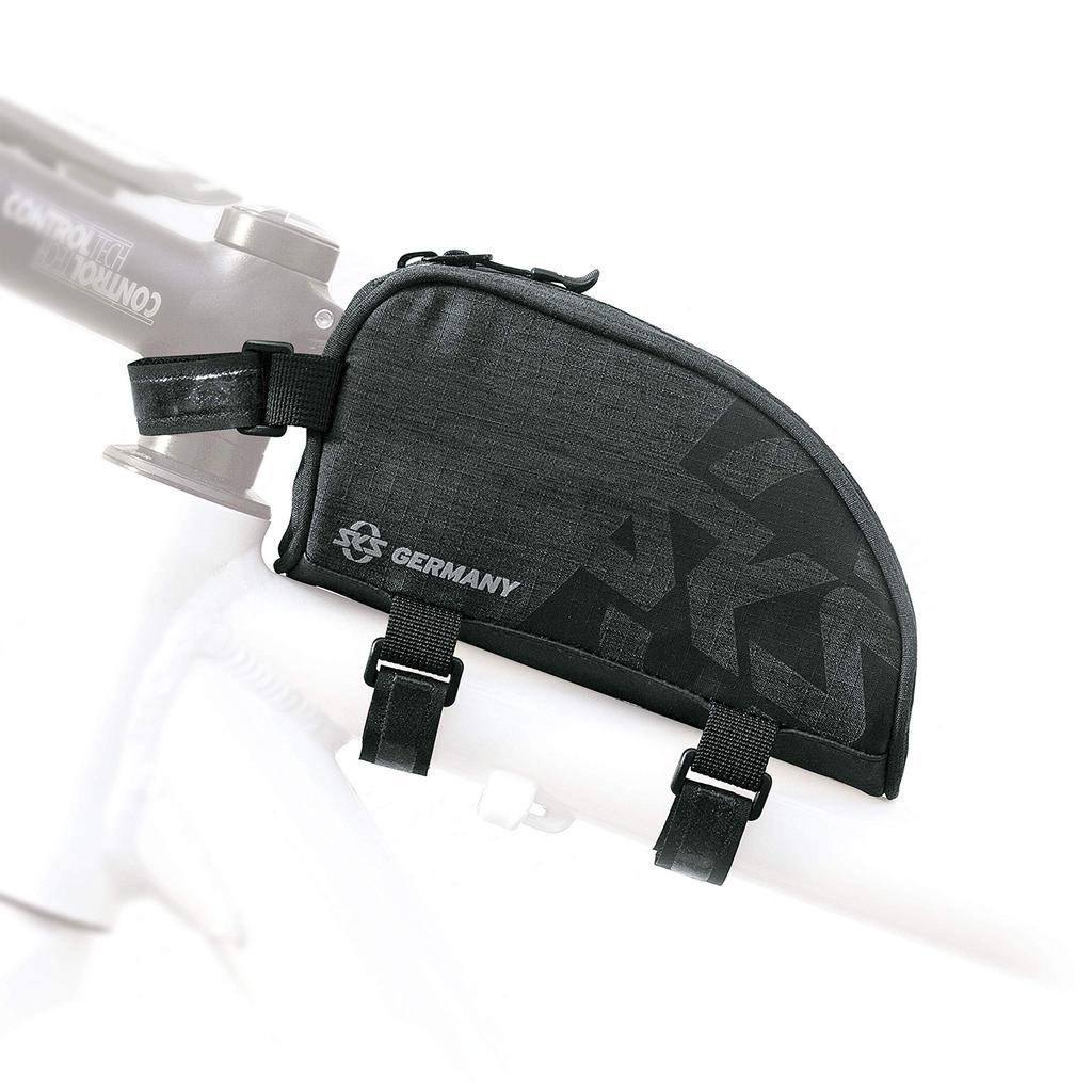 SKS Traveler Up Top Tube Bag, 0.8L, for Road and Cross Bikes, Black, 11515