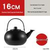 Large Capacity Stainless Steel Teapot - Ideal for Hotels, Restaurants, or Outdoor Use