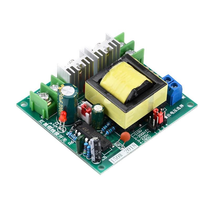 Gaqqee Inverter DC 12v To 110v 220v 280v 150W DC-AC Module Inverse Converter Booster Module Voltage Power Regulator Power Supply