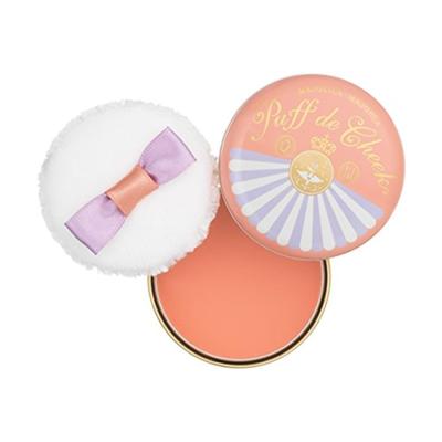 MAJOLICA MAJORCA Puff de Cheek OR302 Apricot Macaron 7g