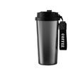 Pure Titanium Coffee Cup High Value Portable Water Cup Double Drink Thermos Cup Light Luxury Men and Women Business Gifts Titanium Cup