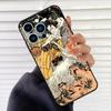 Anime Japanese Samurai Phone Case For iPhone 17 16 15 13 11 12 14 Pro Max mini 15 16 Plus 16e 17 Air Cover Fundas