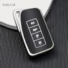 Fashion Tpu Car Remote Key Case Cover Shell For Lexus Nx Gs Rx Is Es Gx Lx Rc 200 250 350 Ls 450H 300H Protector Holder Keyless