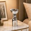 Iron Metalwork Fragrances Vessel with Raised Display Bowl for Living Room, Bedroom, Study and Tea Room Placement Indoors