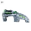 Resin Turtle Step Climbing Terrace Island Reptile Hide Point Aquarium Landscape
