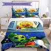 Plants Vs. Zombies Comforter Cover Set Perfect for Playroom Soft Fabric Christmas Gift