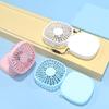 Handheld Fan Foldable Fan Rechargeable Small Pocket Fan with 3 Speed USB Fan for Office Outdoor Indoor Pocket Fan