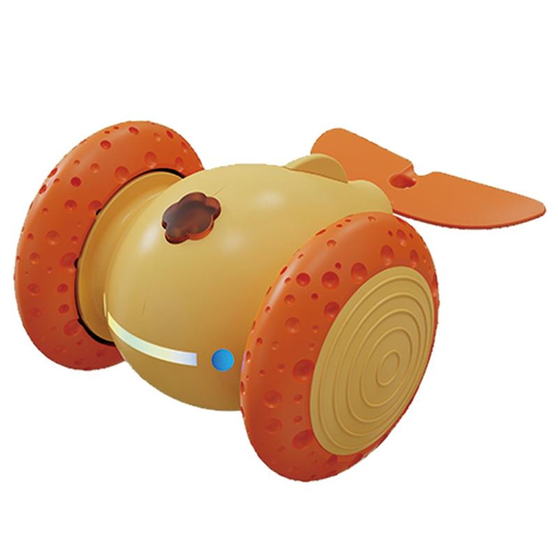 

HHO-Rechargeable Automatic Obstacle Avoidance Interactive For Cat For Cat Accessories Intelligent Design жовтий