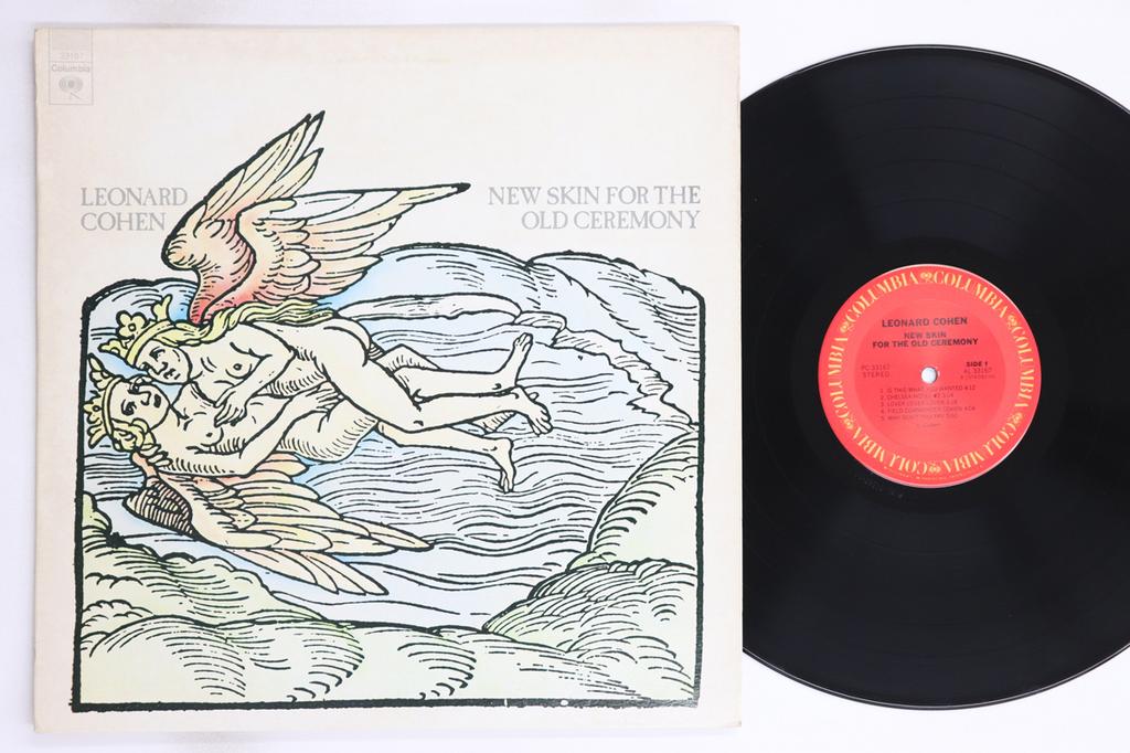 LP Record LEONARD COHEN - New Skin For The Old Ceremony PC33167 COLUMBIA 1975 US Rock Used
