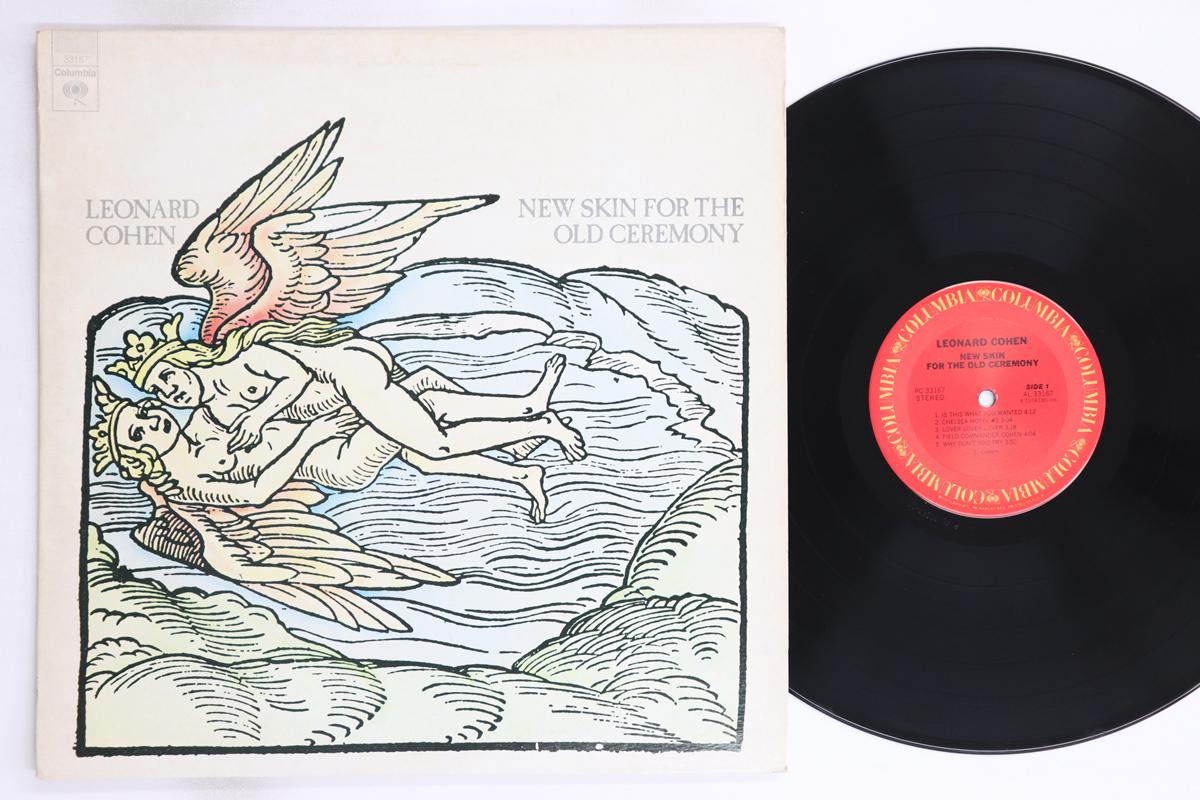 

LP Record LEONARD COHEN - New Skin For The Old Ceremony PC33167 COLUMBIA 1975 US Rock Used
