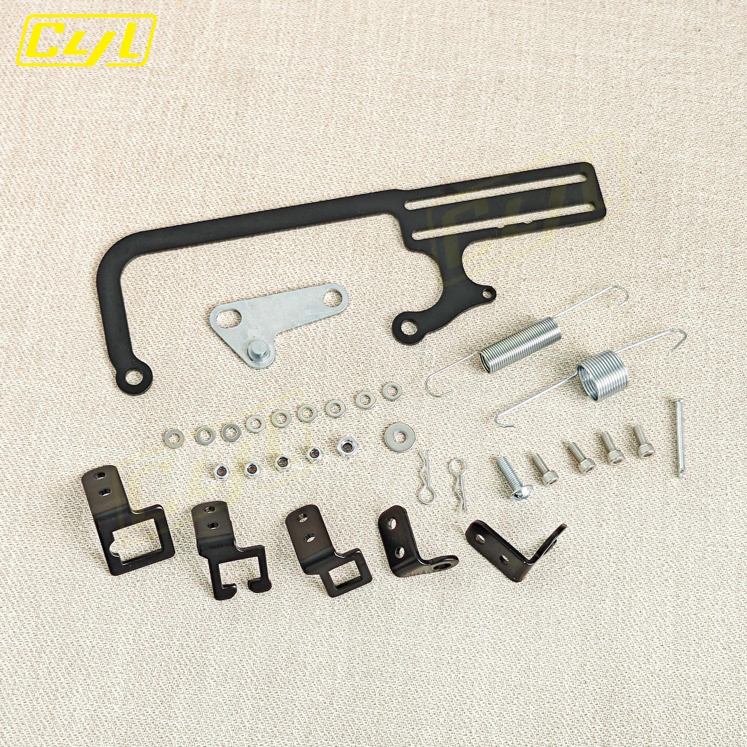 Transmissions Throttle Cable Mount Bracket Cable Mounting Kit TV Cables Adjustment For EZ-EFI For GM 700R4 304147 чёрный