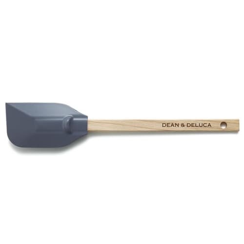 

DEAN & DELUCA Silicone Soft Spatula with Wooden Handle, Charcoal Gray