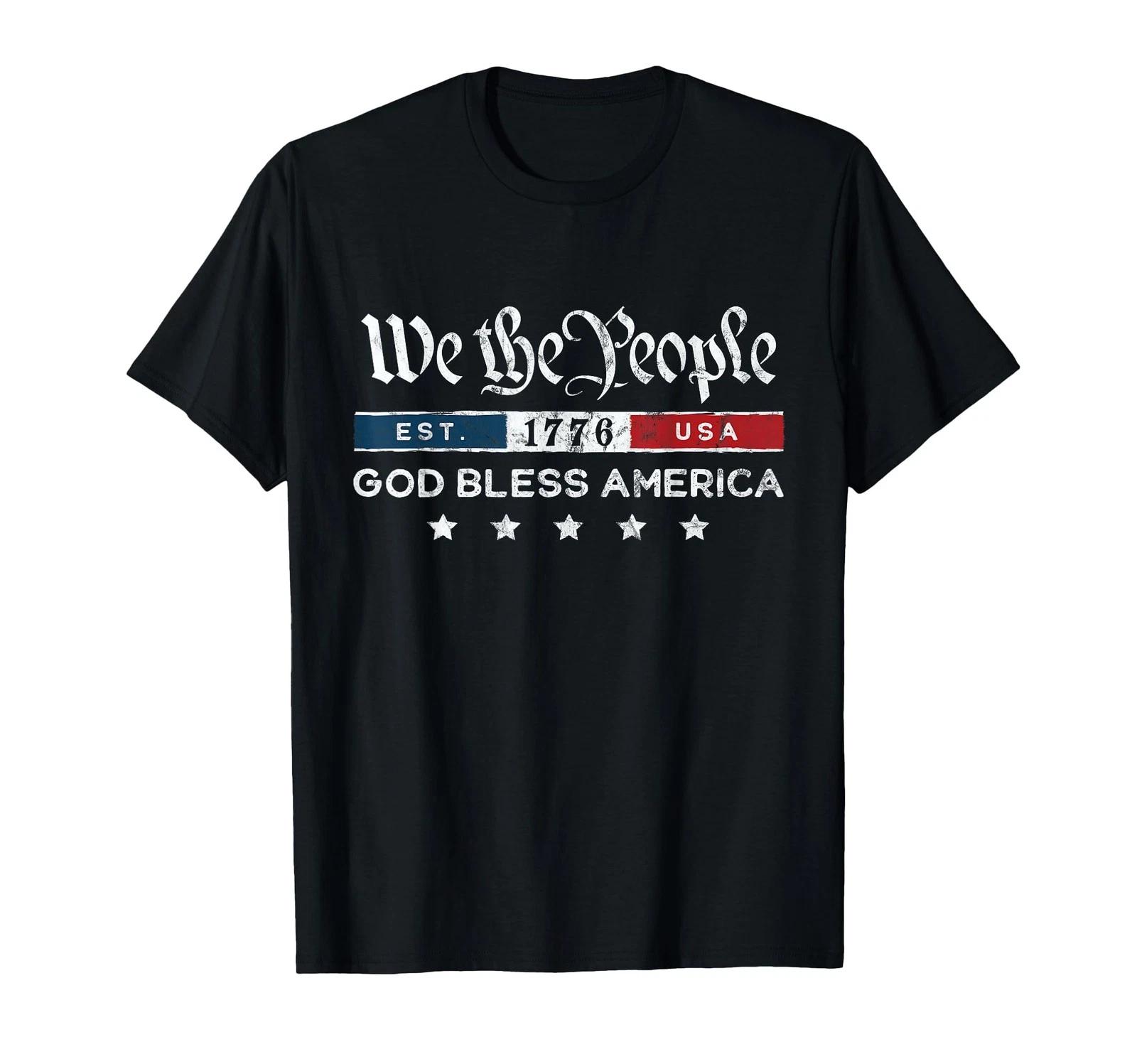 We The People 1776 Betsy Ross Flag Vintage Distressed Grunge T-Shirt 2XL