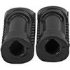 KIMISS Motorcycle Front Footpegs Plate Footrest Rubber Pad Grip Cover for Honda 125cc CG 125 + Footrest Rubber Grip Footrest Rubber Pad Foot Peg