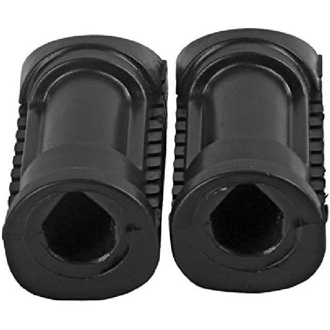 KIMISS Motorcycle Front Footpegs Plate Footrest Rubber Pad Grip Cover for Honda 125cc CG 125 + Footrest Rubber Grip Footrest Rubber Pad Foot Peg