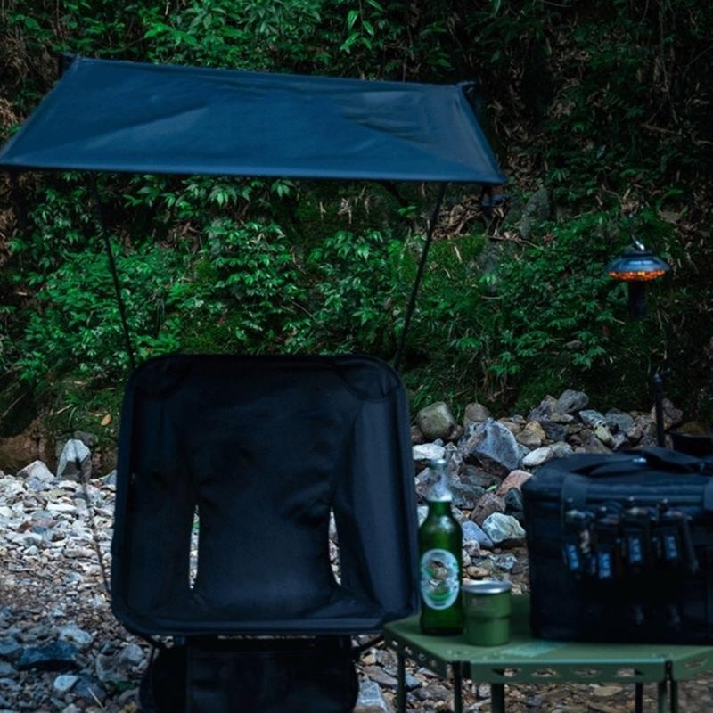 Tragbare Sonnenschutz-Baldachine Stuhl Kompakte Leichte Faltbare Baldachine für Outdoor-Aktivitäten
