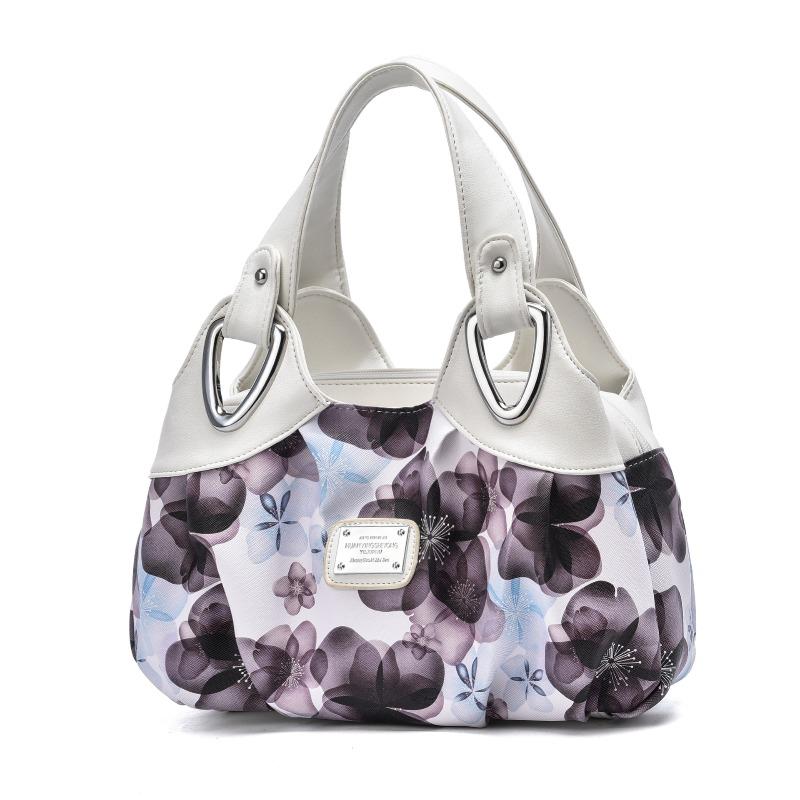 Women's bag summer new simple soft leather handbag large capacity medium mother bag tide