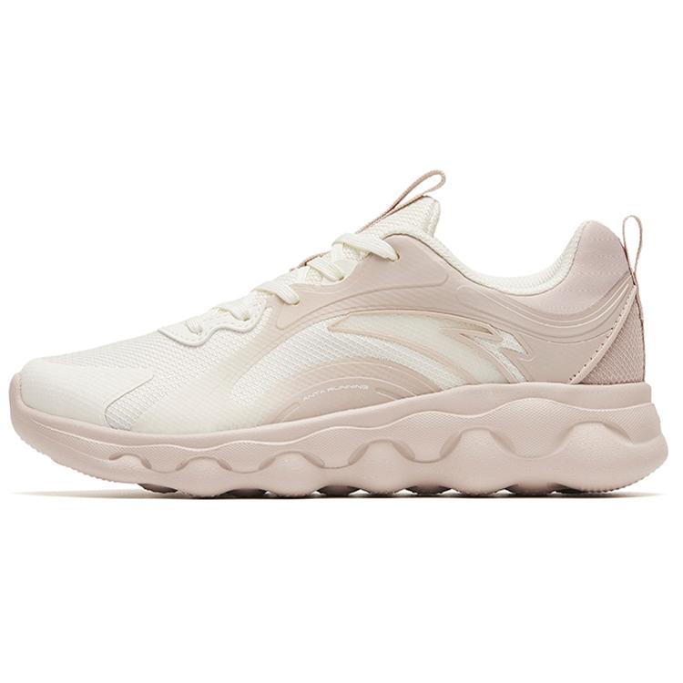 

Anta Sheepskin Cushioning Anti Slip Wear Resistant Breathability Low Top Running Shoes Women s White Gray 36