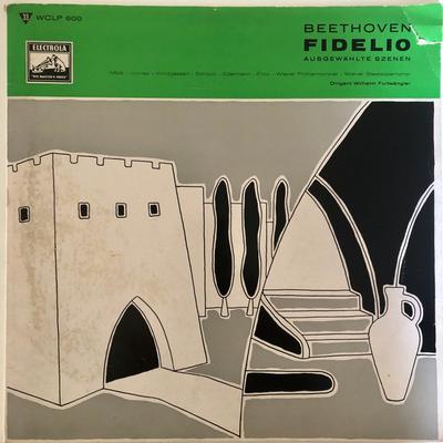 LP Record WILHELM FURTWÄNGLER, LUDWIG VAN BEE - Fidelio (Ausgewählte Szenen) WCLP600 His Master's Vo Germany Classical Used