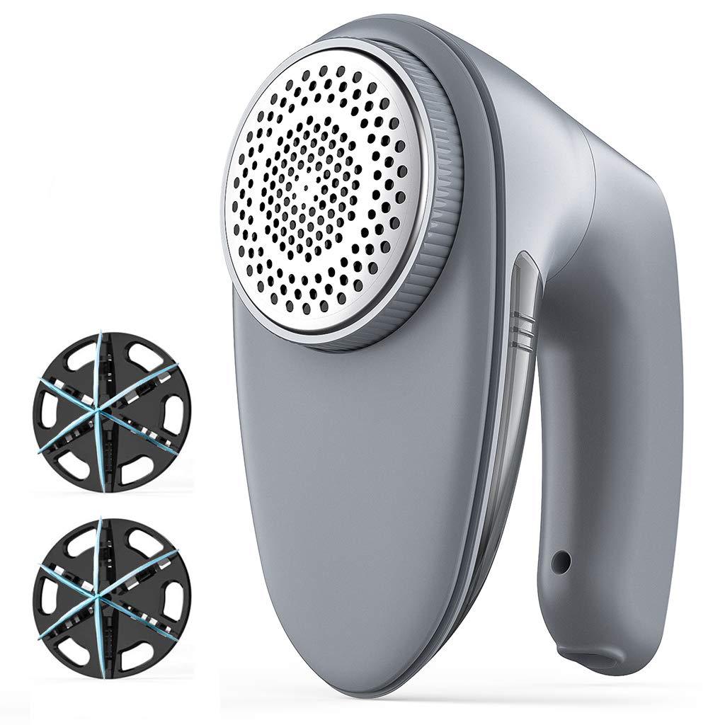

Portable Electric Lint Remover, 3 Speed, 6 Blades, Can Remove Clothes, Furniture, Sweaters, Sofas Gray