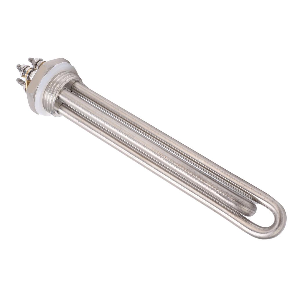 Immersion Water Heater Stainless Steel 1 NPT Thread Portable Quick Heating Electric Tube24V 600W