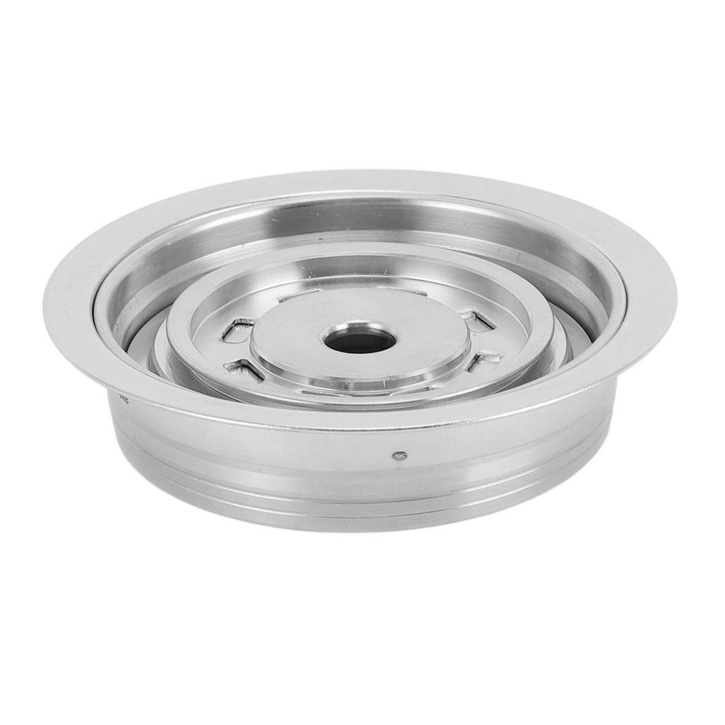 Kaffee Kapsel Adapter Edelstahl mit Aufklebern Löffel Bürste Kaffeepad Konverter für Delonghi E