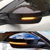 Dynamic LED Turn Signal Blinker for Skoda Octavia Mk3 A7 5E for VW T-roc Troc T-cross 2018- Under Mirror Light Puddle Lamp