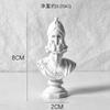 Nordic Retro Imitation plaster Resin Venus God of War Character head sculpture Home decoration crafts Drawing sketch Greek