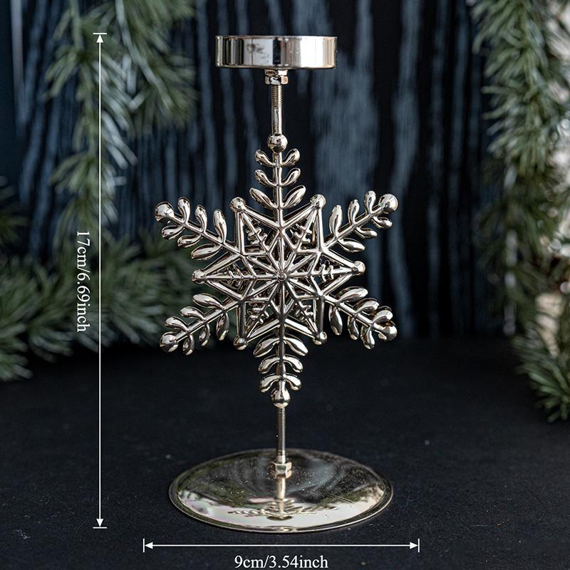 Christmas Candlestick Christmas Decorations Home Decor Elegant Classic Christmas Theme Scene Setting Various Styles