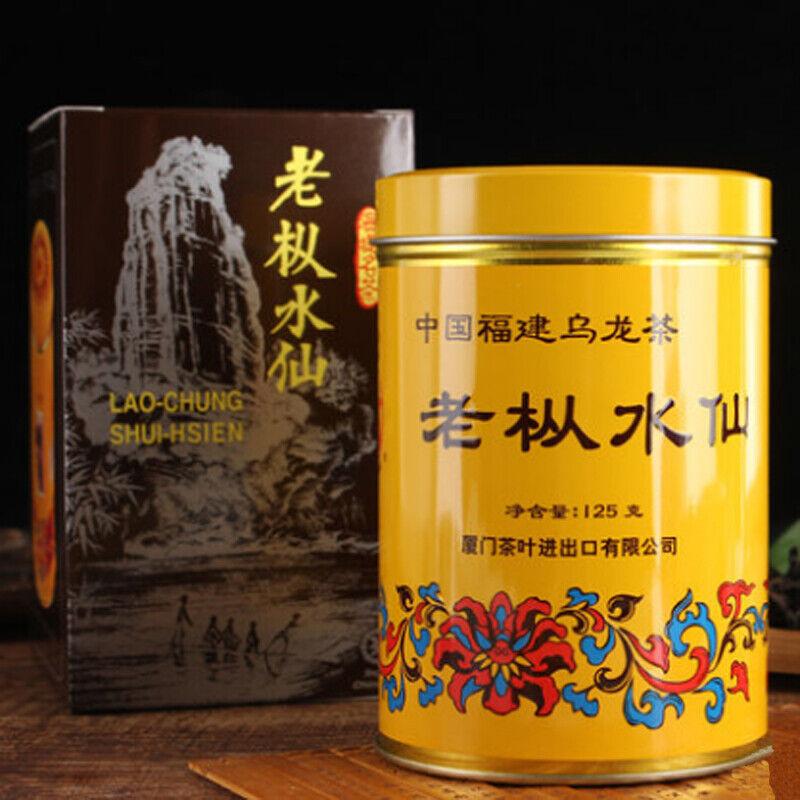 

AT102 Чай Sea Dyke Lao Cong Shui Xian Oolong Чай Fujian Wuyi Old Bush Rock 125г