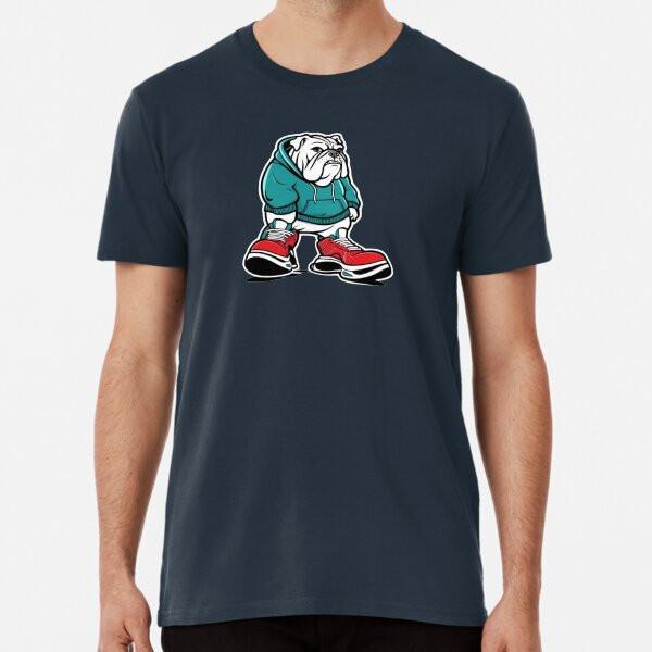 Bulldog In Urban Clothing and Sneakers Premi S To 5XL Made In the AU/USA T-Shirt