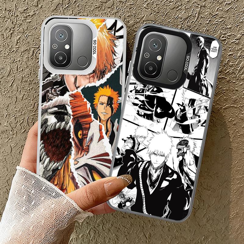 Bleach Anime Ichigo Kenpachi Shockproof Phone Case for Xiaomi Poco X7 X6 X5 X3 Pro F7 Ultra M8 Redmi 15C 15 14C 13C 12C 10C 13 1
