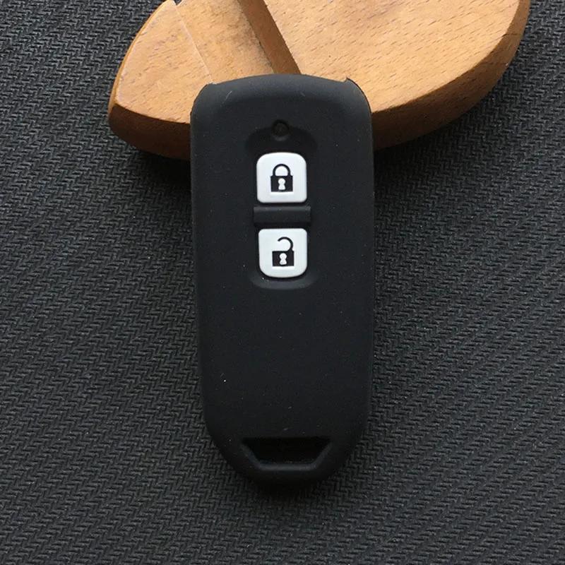 Silica Gel Motor Motorcycle Key Case Cover for Honda N-BOX N-one N Wagon N-WGN Plus 2 Buttons Sliding Doors Key