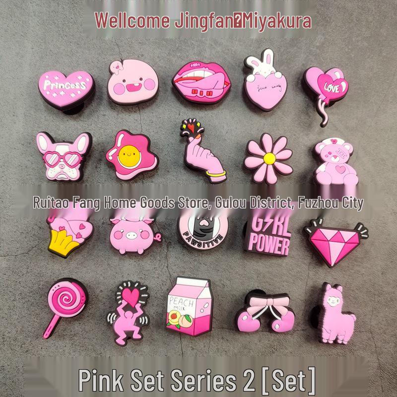 Garden Shoe Charms - Creative Cartoon Detachable Buckles for Crocs 