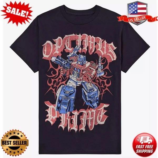 

NEW Transformers Optimus Prime Metal Print T-Shirt S-5XL S