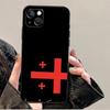 Custodia con Bandiera della Georgia per iPhone 12 13 Mini 11 14 Pro Max XS X XR Plus 15 16 Pro Max Cover