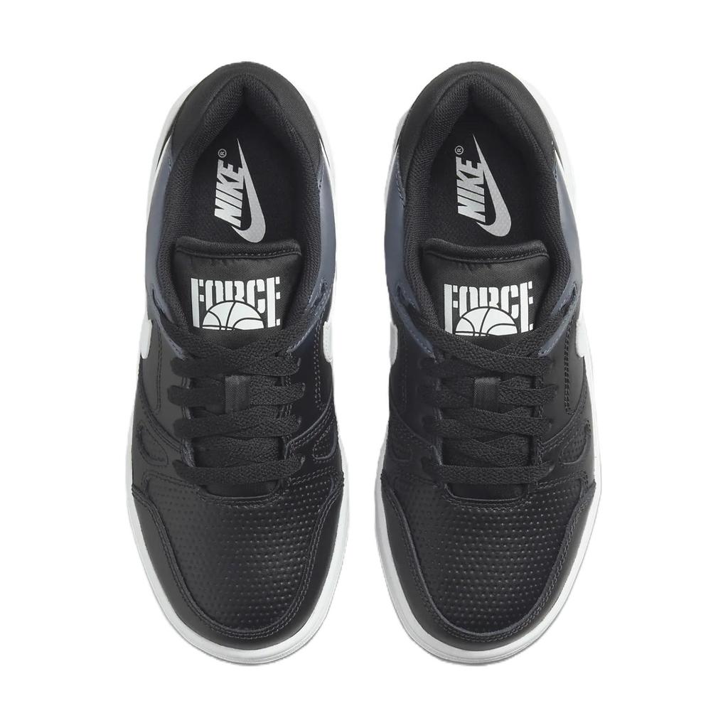 Nike Full Force Low GS Black White Kids Sneakers Anthracite Sail FV5929-001