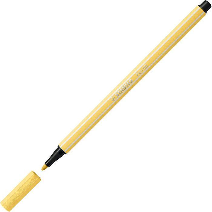 Feutre de coloriage - stabilo - pen 68 arty - étui de 65 - pointe ogive - encre à base d'eau