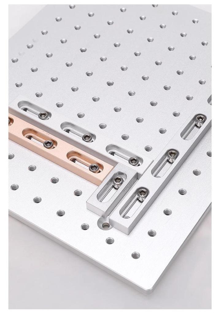 Laser Engraving & Positioning Tool: Right Angle Fixture & Marking Strip Welding Machine