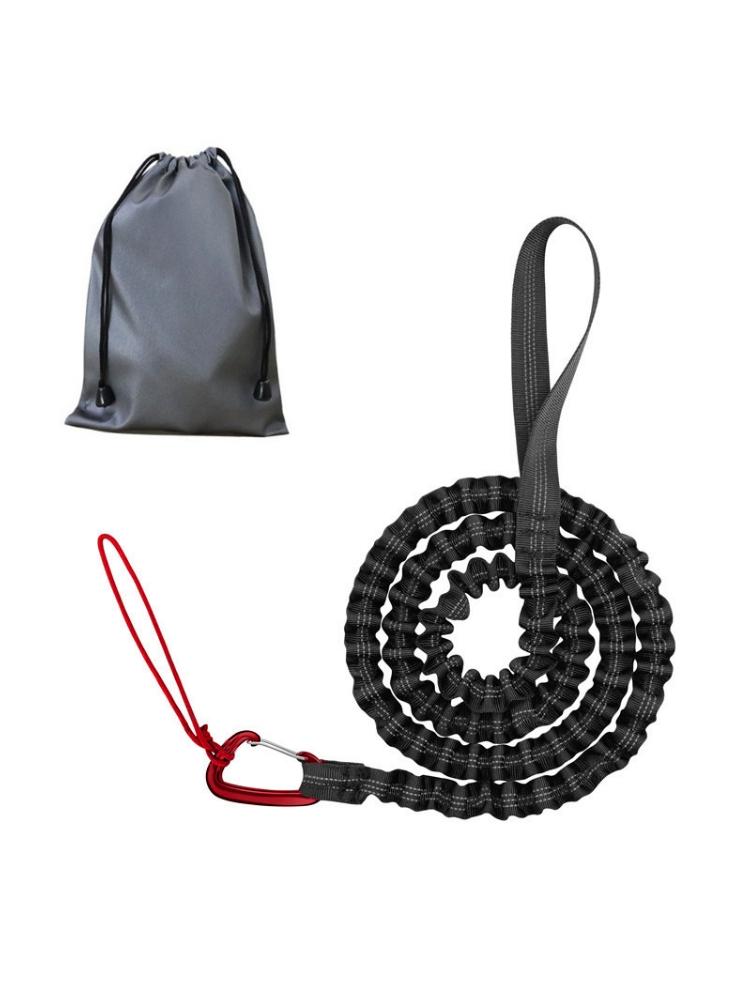 Nova corda de tração para bicicleta de montanha, corda de reboque portátil, acessórios para bicicleta, corda elástica elástica compatível com subidas mais fáceis